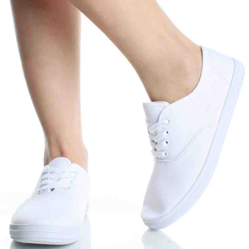 white canvas tennis shoes womens